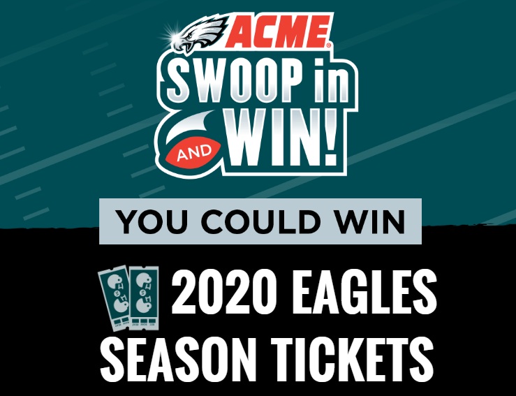 ACME Markets SWOOP In And Win Sweepstakes Enter To Win Tickets